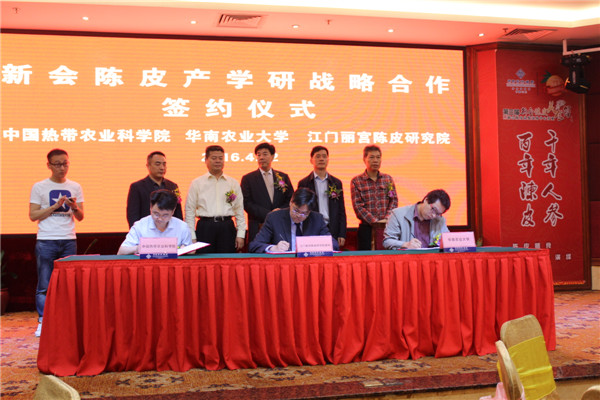 首届新会陈皮协会理事